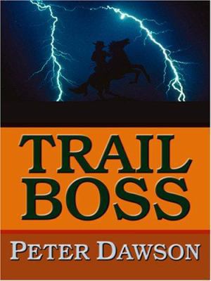 Trail Boss [Large Print] 0786293462 Book Cover