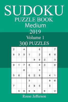300 Medium Sudoku Puzzle Book 2019 1726318060 Book Cover