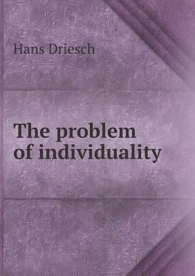 The problem of individuality 5518464606 Book Cover