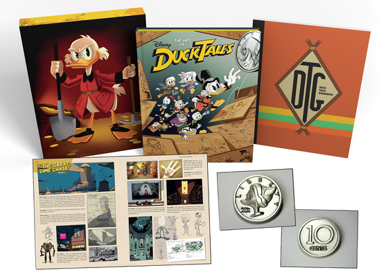 The Art of Ducktales (Deluxe Edition) 1506729223 Book Cover