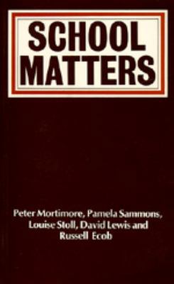 School Matters 0520065034 Book Cover