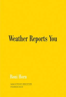 Roni Horn: Weather Reports You 3958299105 Book Cover