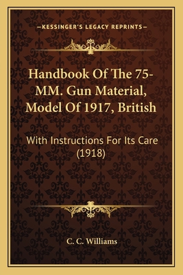 Handbook Of The 75-MM. Gun Material, Model Of 1... 1166162133 Book Cover