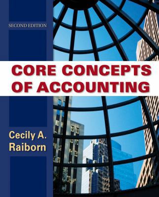 Core Concepts of Accounting 0470499478 Book Cover
