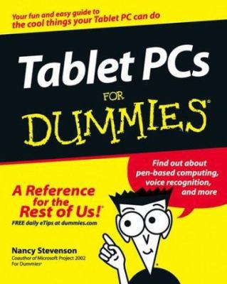Tablet PCs FD (For Dummies) 0764526472 Book Cover