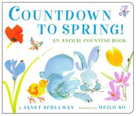 Countdown to Spring!: An Animal Counting Book 0375826955 Book Cover