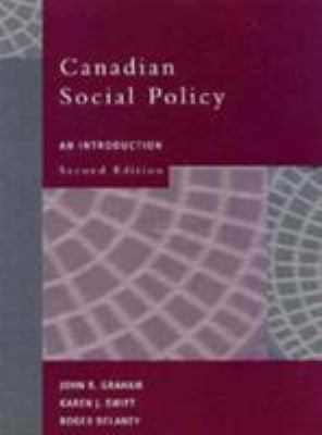 Canadian Social Policy: An Introduction 0130671061 Book Cover