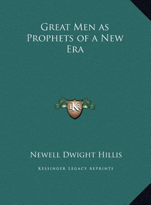 Great Men as Prophets of a New Era 1169738524 Book Cover