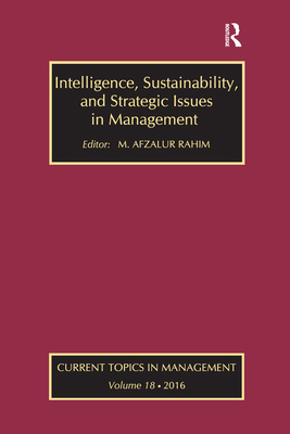 Intelligence, Sustainability, and Strategic Iss... 0367736519 Book Cover