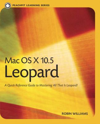 Mac OS X 10.5 Leopard 0321502639 Book Cover