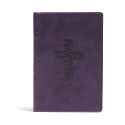 KJV Rainbow Study Bible, Purple Leathertouch 1087722055 Book Cover