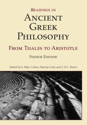 Readings in Ancient Greek Philosophy: From Thal... 1603844627 Book Cover