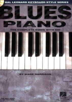 Blues Piano Book/Online Audio 0634061690 Book Cover