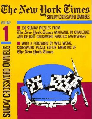 New York Times Sunday Crossword Puzzle Omnibus 0812911393 Book Cover