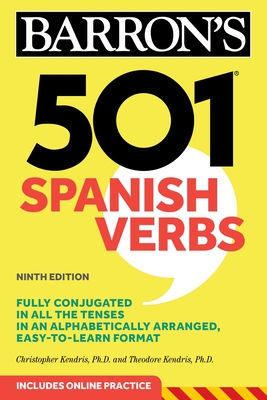 501 Spanish Verbs, Ninth Edition [Spanish] 1506260608 Book Cover