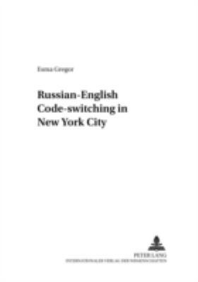 Russian-English Code-switching in New York City 3631507518 Book Cover