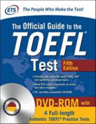The Official Guide to the TOEFL Test with DVD-R... 1260011216 Book Cover