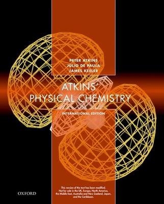 Atkins' Physical Chemistry 0198814747 Book Cover