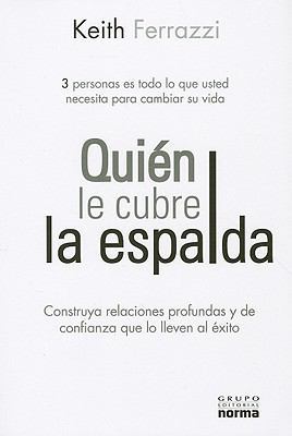 Quien le cubre la espalda / Who will cover your... [Spanish] 9584526073 Book Cover