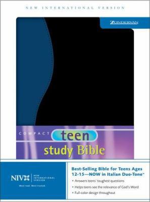 Teen Study Bible-NIV-Compact 0310947596 Book Cover