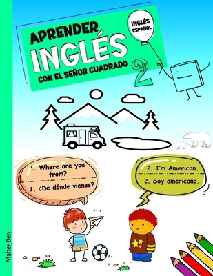 Aprender Inglés Con El Señor Cuadrado 2: Libro ... [Spanish] B0DBPNLNQZ Book Cover