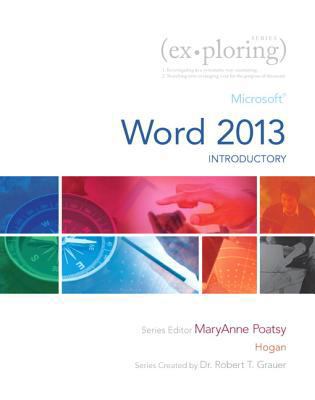 Microsoft Word 2013, Introductory 0133412210 Book Cover