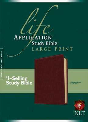 Life Application Study Bible NLT, Large Print [Large Print] 1496417909 Book Cover