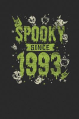 Spooky Since 1993: Graph Ruled Notebook / Journal (6" X 9" - 5 X 5 Graph Ruled) – Birthday Gift and Halloween Day Gift for Kids, Teenager, Women and Men