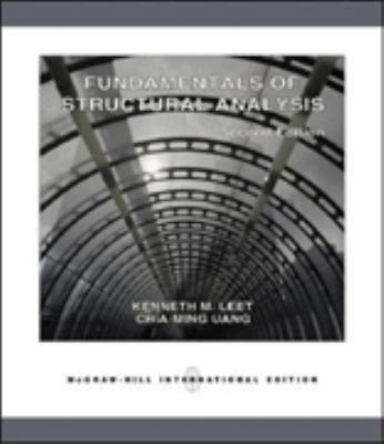 Fundamentals of Structural Analysis 0071238301 Book Cover