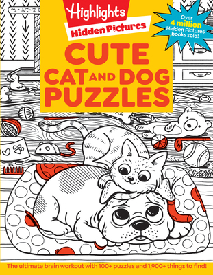 Cute Cat and Dog Puzzles 1639622926 Book Cover