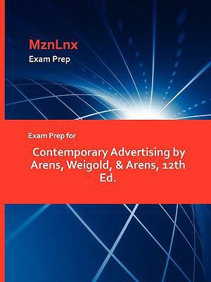 Exam Prep for Contemporary Advertising by Arens... 142887335X Book Cover
