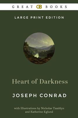 Heart of Darkness by Joseph Conrad (Illustrated) [Large Print] 1720044066 Book Cover