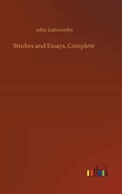Studies and Essays, Complete 3752354771 Book Cover