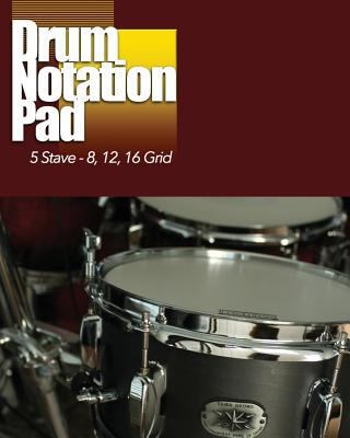 Drum Notation Pad 1500468088 Book Cover