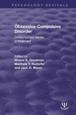 Obsessive-Compulsive Disorder: Contemporary Iss... 1138674796 Book Cover