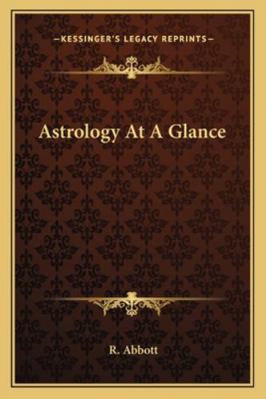 Astrology At A Glance 1162915609 Book Cover