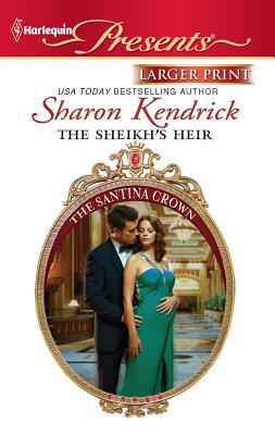 The Sheikh's Heir [Large Print] 0373238363 Book Cover