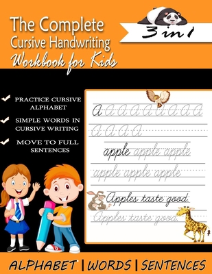 The Complete Cursive Handwriting Workbook for K... B08TZMKBY2 Book Cover