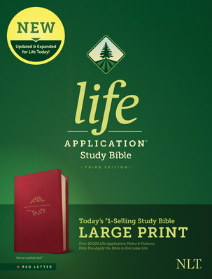 NLT Life Application Study Bible, Third Edition... [Large Print] 1496446844 Book Cover