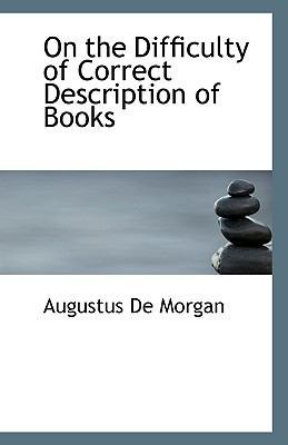 On the Difficulty of Correct Description of Books 111342334X Book Cover