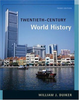 Twentieth-Century World History (with InfoTrac) 0534628117 Book Cover