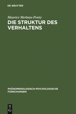 Die Struktur des Verhaltens [German] 3110044692 Book Cover