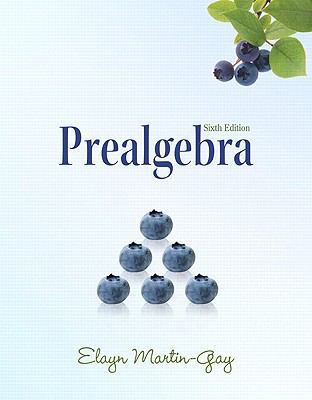Prealgebra 0321628861 Book Cover