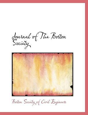 Journal of the Boston Society 1140104993 Book Cover