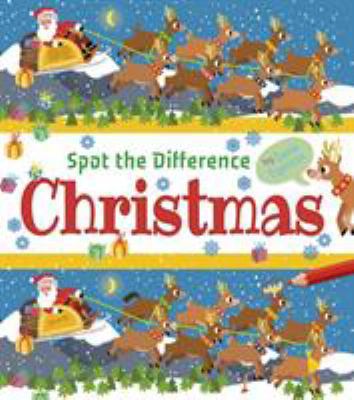 Spot the Difference Christmas 1789502551 Book Cover