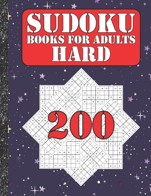 Sudoku books for adults hard: 200 Sudokus from ... B086PRLD3G Book Cover