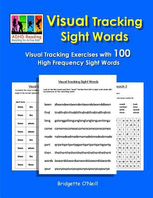 Visual Tracking Sight Words: Visual Tracking Ex... 1797816985 Book Cover