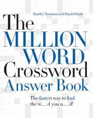 The Million Word Crossword Answer Book B001O9BYEC Book Cover