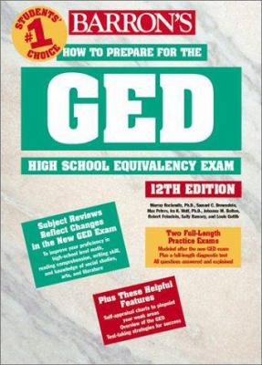 How to Prepare for the GED (BARRON'S HOW TO PRE... 0764121200 Book Cover