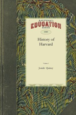 History of Harvard University 1429042648 Book Cover